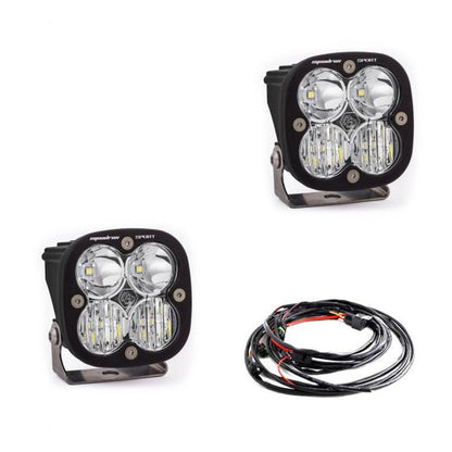 LED LIGHT PODS CLEAR LENS PAIR SQUADRON SPORT